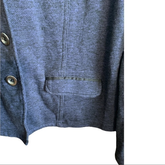 Women’s Torrid size 0 XL long sleeve button front Blue sweater jacket. - Picture 2 of 8